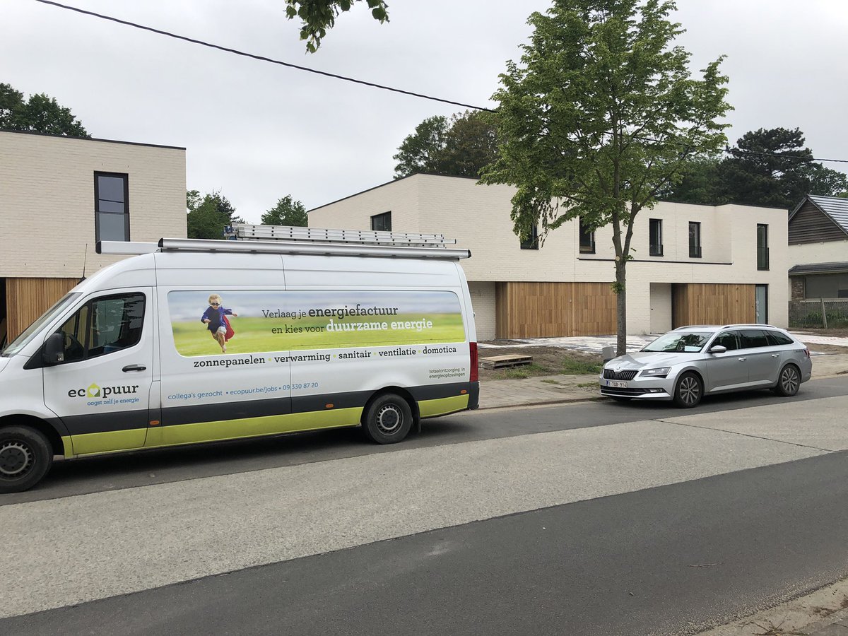 Schitterende realisatie in Wondelgem <a href="/Durabrik/">Durabrik</a> <a href="/EcoPuur/">EcoPuur NV</a> nog volop aan de gang 😉