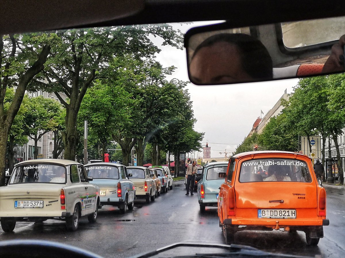 legal_live's tweet photo. By the way: last night after the official #EDPD19 programme for our evening event we took our participants on a fun Berlin Trabi Safari. https://t.co/O0PhBRBsI5