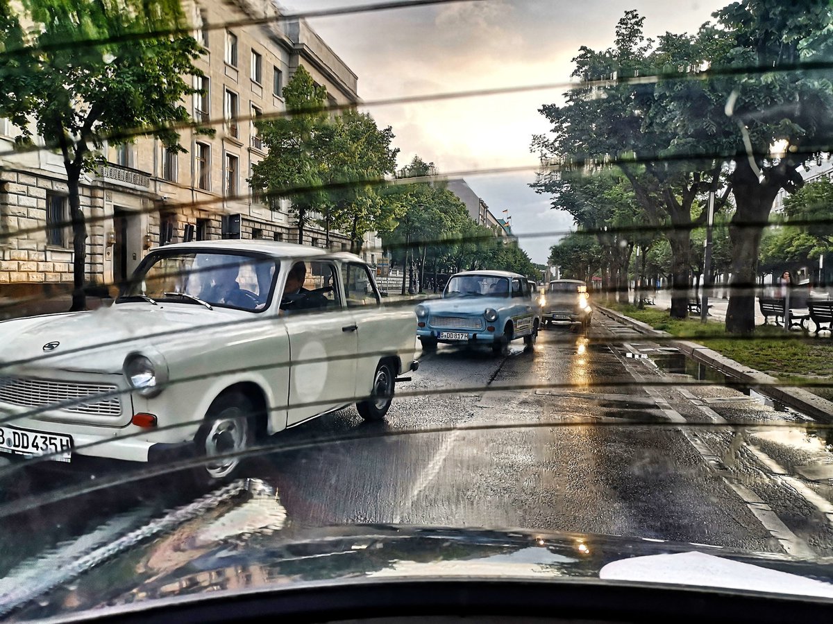 legal_live's tweet photo. By the way: last night after the official #EDPD19 programme for our evening event we took our participants on a fun Berlin Trabi Safari. https://t.co/O0PhBRBsI5