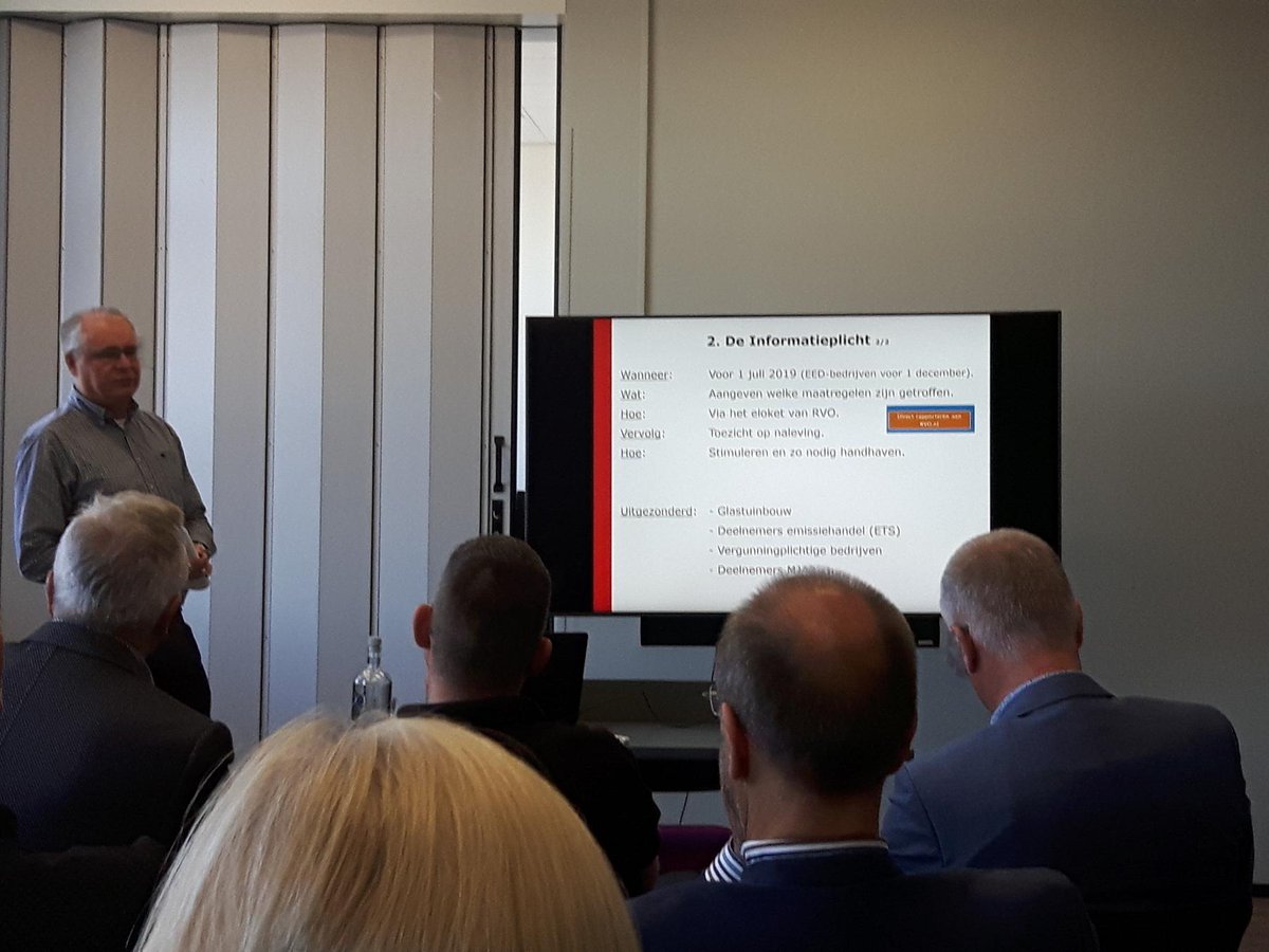 Stichting KMVK (van milieukeurmerken <a href="/GreenKeyNL/">Green Key</a> en de Blauwe Vlag) stimuleert de leden (horeca en recreatie) om duurzaam te ondernemen. 

<a href="/3nergie/">3nergie</a> was op 16 mei in Breda bij de themabijeenkomst #Informatieplicht #Energiebesparing aanwezig.

3nergie.nl/blog/meer-doen…