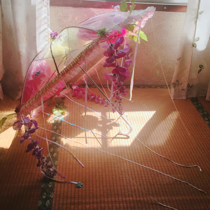 特に意味もなく、ハナガサクラゲの傘作ってみた 