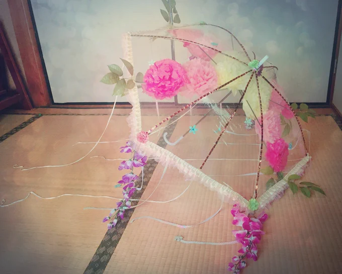 特に意味もなく、ハナガサクラゲの傘作ってみた 