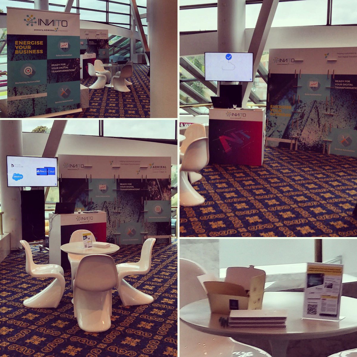innito_info's tweet photo. The @NTkonferenca in Portorož (Slovenia) has started. Visit our booth on the first floor (close to room Europa). Expect demos about @RescoMobileCRM for Dynamics 365. cc @AertLaurent #ntk19 #ntkonferenca2019 #Dynamics365 #CRM #resco #innito #admiraldynamics https://t.co/pszLKWyaxg