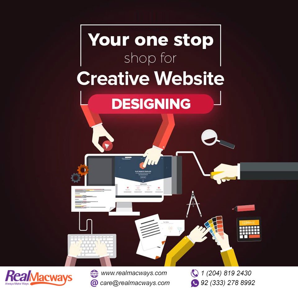 Brand yourself with a unique identity with a creative and customized web design

Visit our Portfolio:- bit.ly/2Lb170O

#RealMacways #RM #Website #Design #Branding #BrandIdentity #Business #WebDesign #Creative #DesignAgency