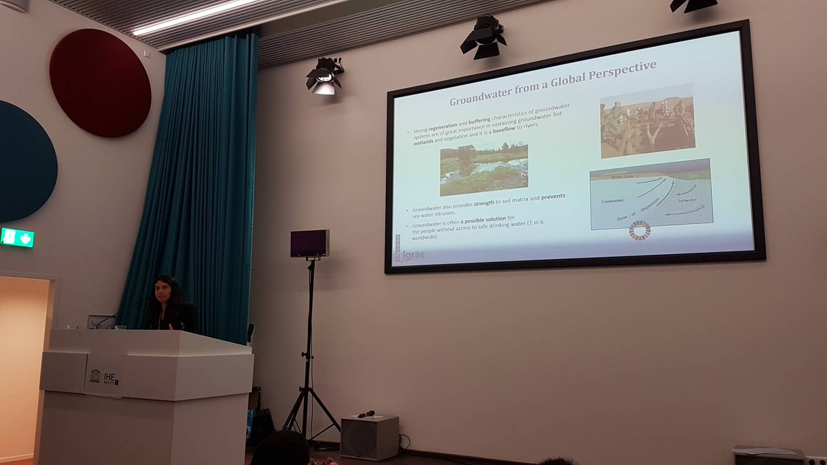 Groundwater is unseen and often ignored. It is local and global and there is a need to improve groundwater monitoring according to Claudia Ruz Vargas, IGRAC. #ISMforSDG6