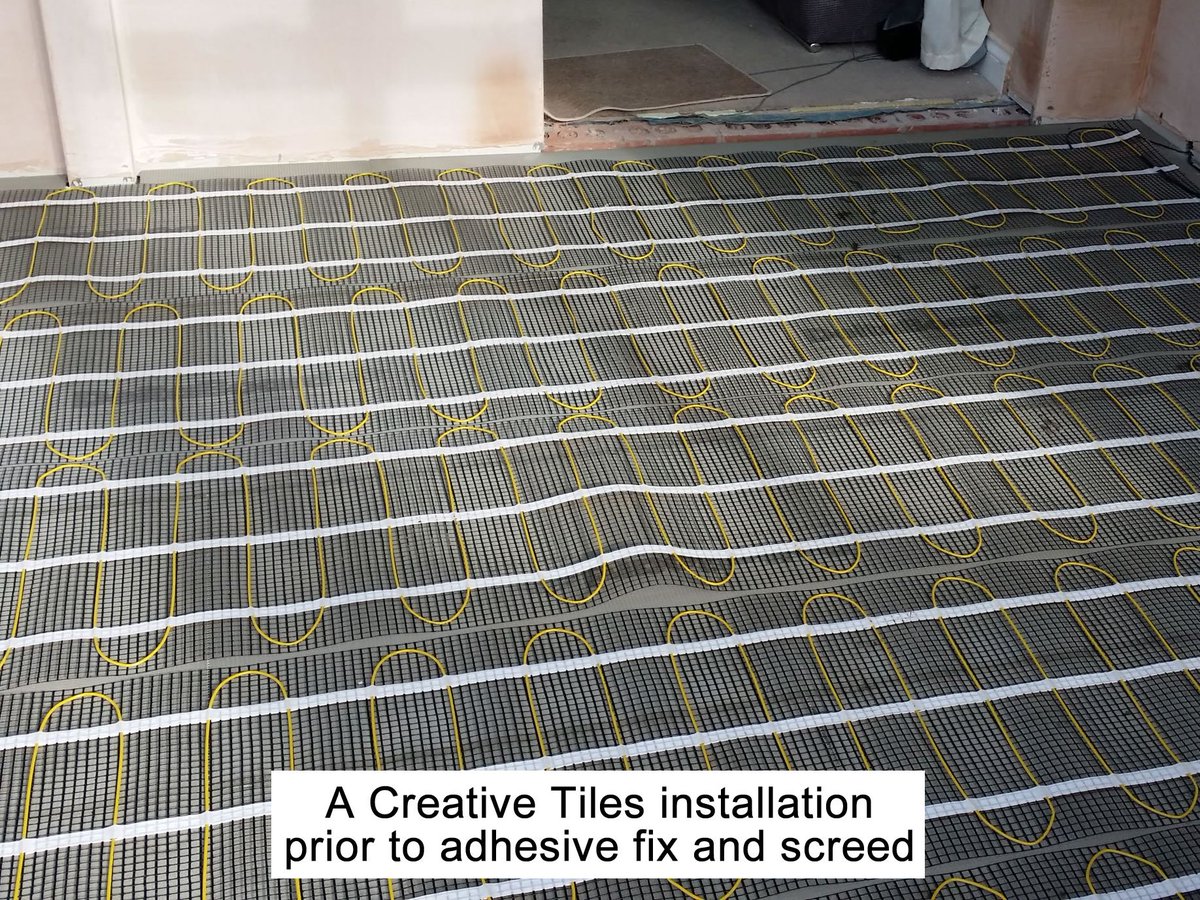 CreativeTiles's tweet photo. Confused about electric underfloor heating installation? Call in the experts at Creative Tiles & Laminates and steer clear from amateurs. #underfloorheating #underfloorheatinginstallation #underfloorheatingsystem #underfloorheatingspecialists #electricunderfloorheating #ufh https://t.co/Mi99lifzzK