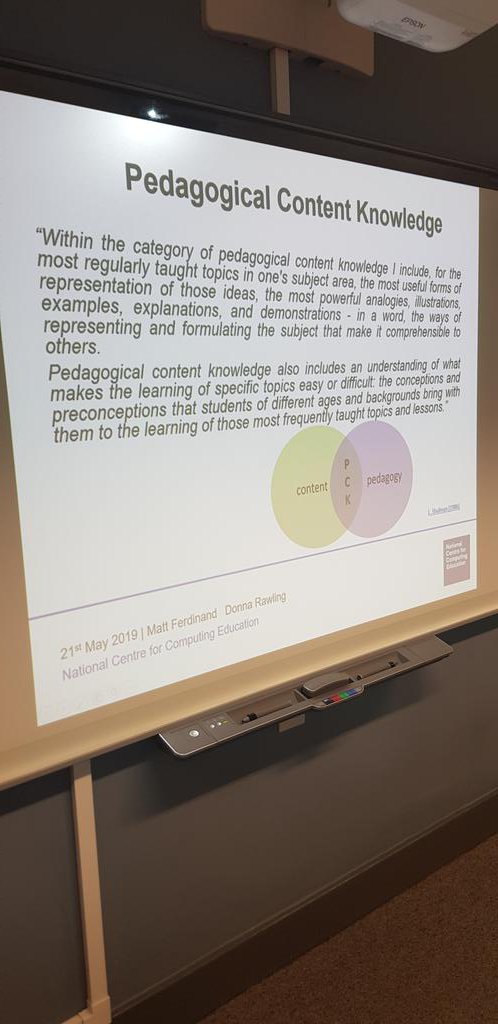 DdR333's tweet photo. We're off @edgehill @WeAreComputing #outstandingteachingifKS1Computing with the fabulous Matt Ferdinand #comouting #coding @Activ8Thinking https://t.co/XzWA3A50zW