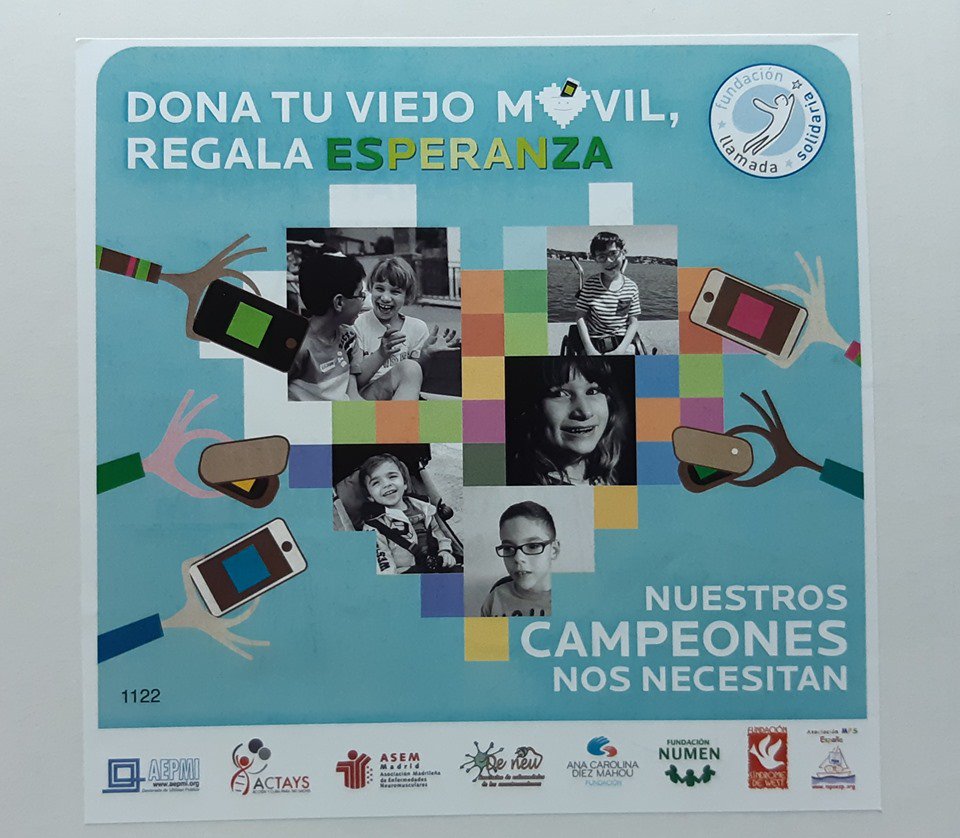 Los #campings y la Fundación Llamada Solidaria lanzan la campaña "Tu viejo móvil, su esperanza" con el objetivo de recoger móviles viejos para financiar programas de investigación para "enfermedades raras". Acuérdate de llevar este verano algún viejo móvil a tu camping favorito!