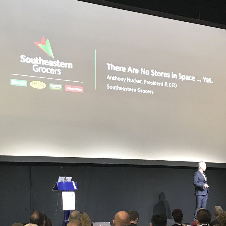 K3Coleshill's tweet photo. #thisisretail using the analogy of space travel to illustrate technology to solve challenges in retail https://t.co/PsRQyBx24B