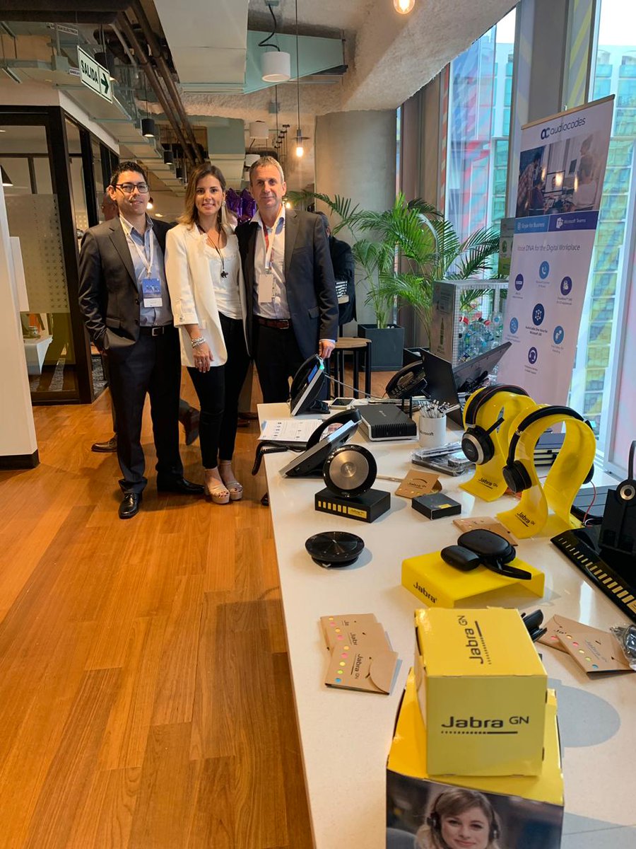 AudioCodes's tweet image. Here are some #highlights from our #Teamsfluencer event with @We_are_Jabra at @Microsoft in Lima Peru. Thanks to everyone that attended, we had a great time.