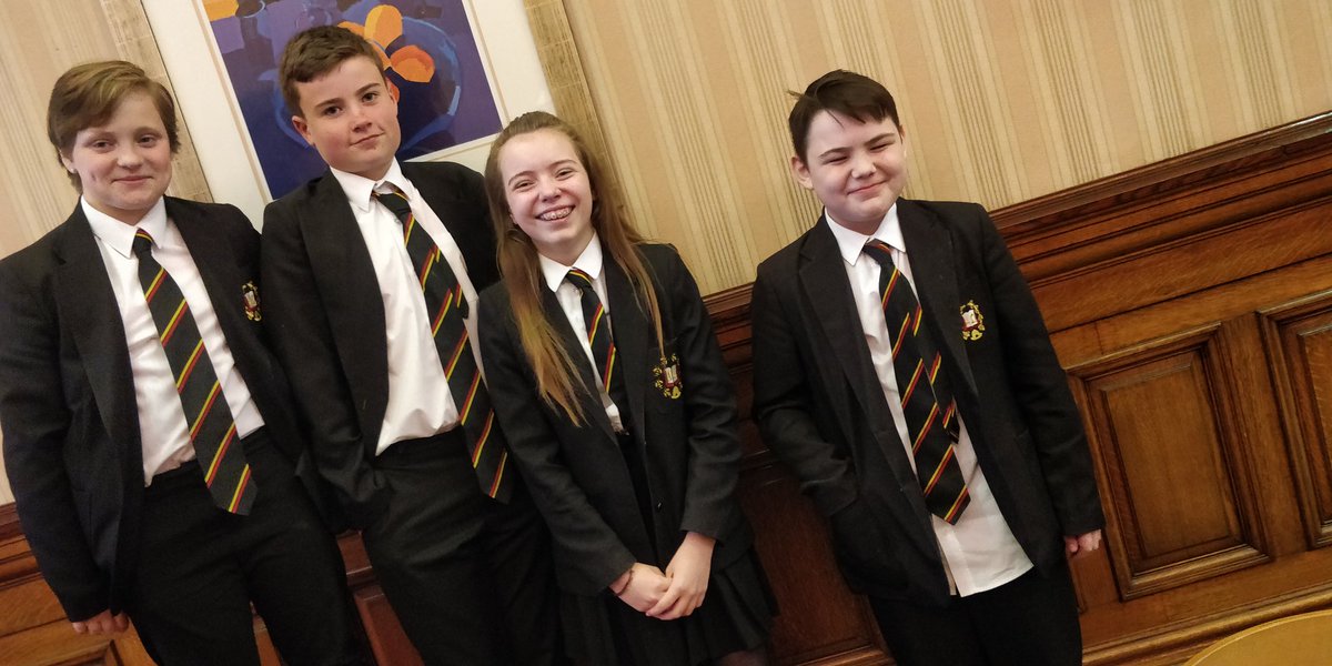 Well done to Erin, Marc, Aiden and Deryn for using their voice so effectively for St Ambrose at the NLC BGE Pupil Council Conference. They shared their views on the importance of promoting and supporting positive mental health in schools #YOYP #MentalHealthWeek #healthyminds
