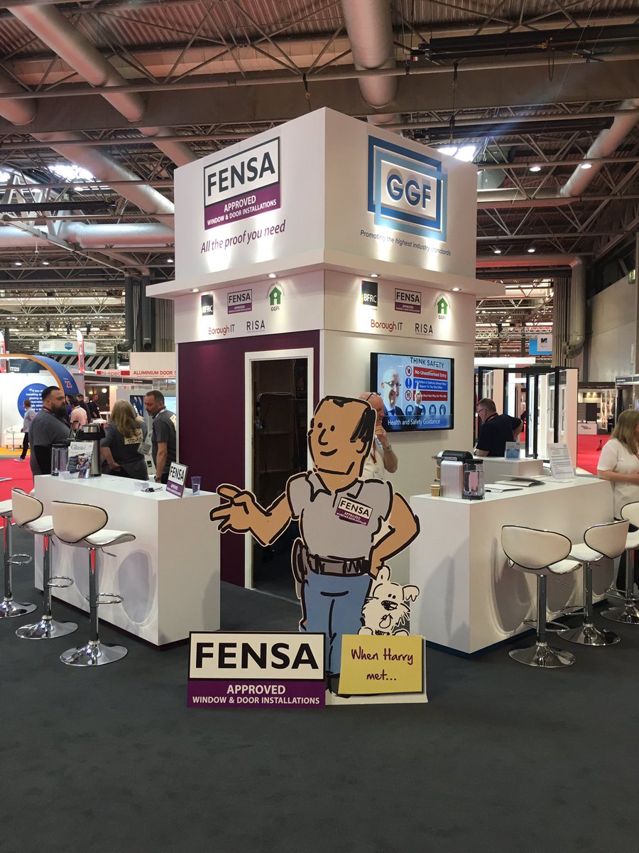 Good morning <a href="/fitshow/">FIT Show 2025</a> I’m here with my mate Harry on stand F40 #FITShow19 with my colleagues <a href="/FENSAuk/">FENSA</a> <a href="/RISA_inspect/">RISA Ltd</a> <a href="/GGF_News/">Glass and Glazing Federation</a> <a href="/Borough_IT/">Borough IT</a> @GGFi_Ltd @BFRC_Ltd #WhereEveryoneConnects