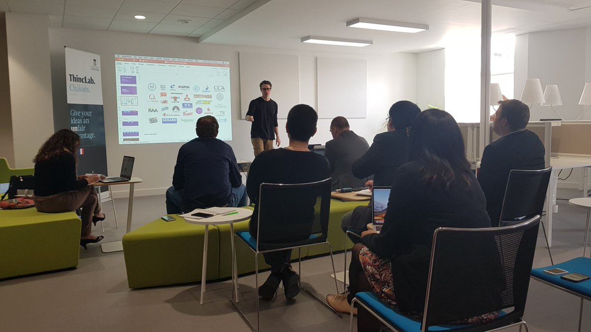 Nous retrouvons <a href="/gbuffer/">Grant Hull</a> lors du workshop pour le programme #ThincStart 👍🏻

#Application #WebSite #Innovation #Création #ThincLab #ThincLabChalons #Incubateur #GrandEst
<a href="/EnabledHQ/">Enabled</a> <a href="/UniofAdelaide/">Uni of Adelaide</a>