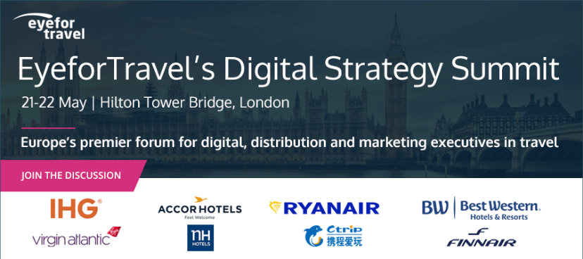 UKinbound's tweet photo. Delighted to be a media partner today at the #eftLondon Digital Strategy Summit. @josscroft will be discussing how to steer your business through turbulent times & #unpredictability with @baslemmens, Rene Frey @RoughGuides & Cassian Silins @KAYAK https://t.co/UgPyIeOkFs