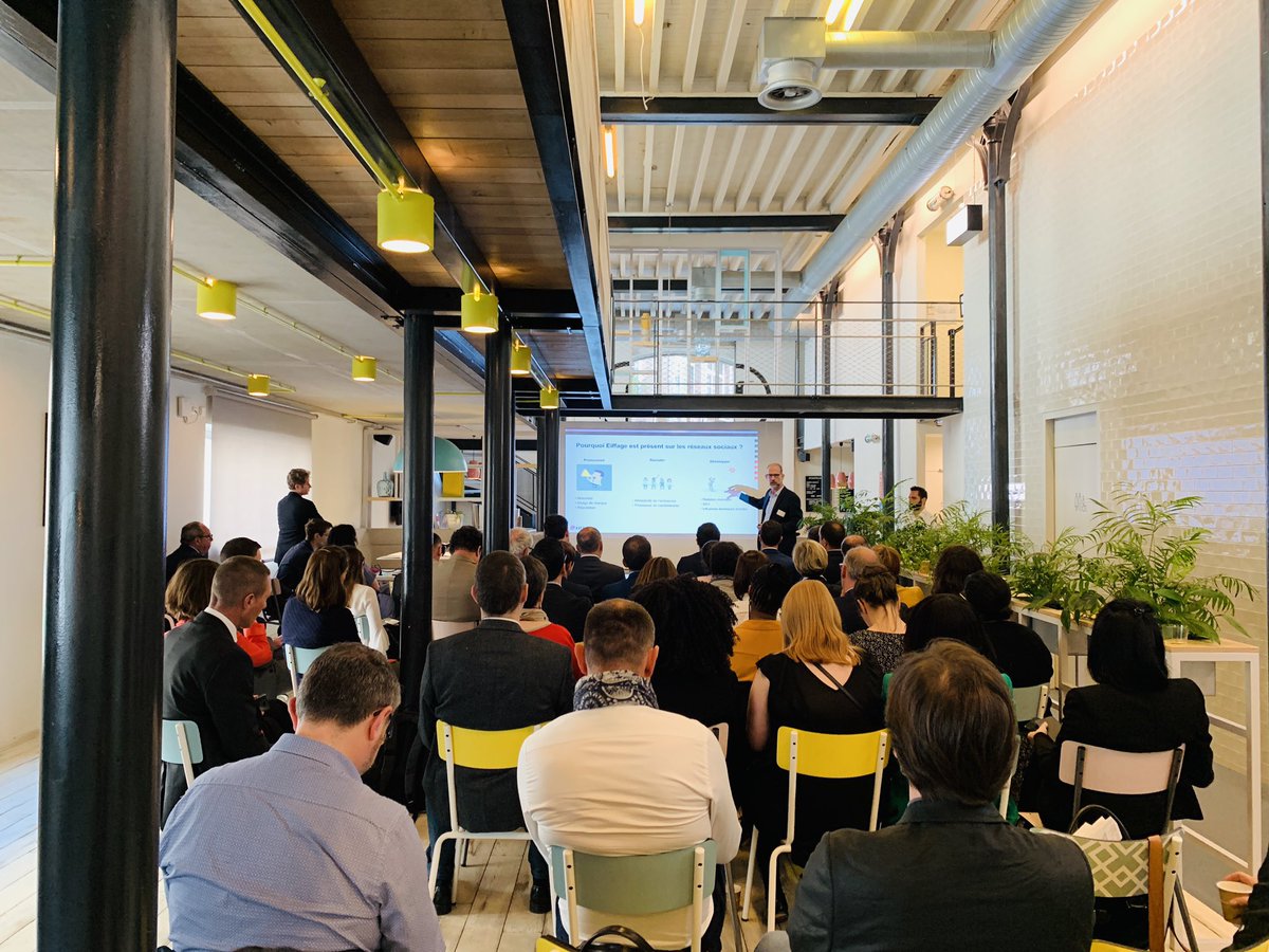 damiendouani's tweet photo. Très heureux d'accompagner aujourd'hui @eiffage dans le lancement de leur programme Ambassadeurs sur les médias sociaux.
Ambitieux, humain, bien construit.
#EmployeeAdvocacy #LesBoosters https://t.co/b3MpDEfIu0