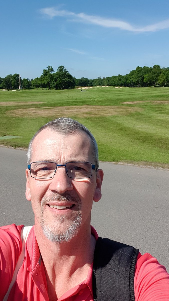 Just arrived at Stoke Park golf course wooowww