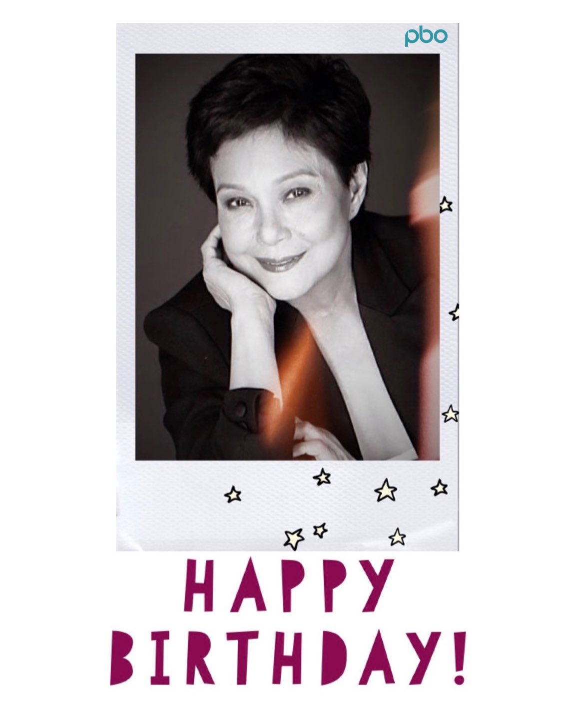 Happy birthday to the one and only superstar, Ms. Nora Aunor! 

All the love and support from your PBO family  