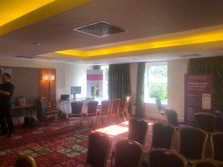 GordonMorrisLtd's tweet photo. Today we are in Coventry!  Supporting @TheLearningLabs with sound enhancement equipment &amp; demonstrating Roger Assistive Listening Devices  #CPDRevCoventry #DSA #NeedsAssessor #hardofhearing #Roger #Phonak https://t.co/BM5FLYCFtY