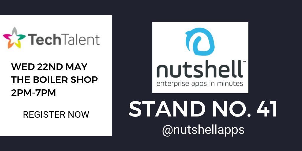 nutshellapps's tweet image. Remember, Nutshell&apos;s Laura and Tamara are headed to @BoilerShopNCL tomorrow to find the next hero of the no code revolution. Come say hi! 😀📱#nocode #futureofcode