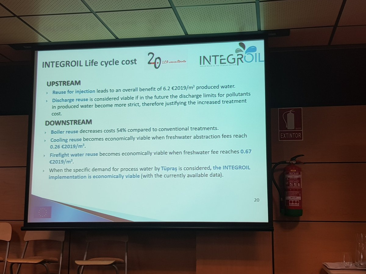 aguedaGdD's tweet photo. Los costes del ciclo de vida de #INTEGROIL demuestran en el caso de Tüpraş que es económicamente viable. https://t.co/xi1K1D5GSy
