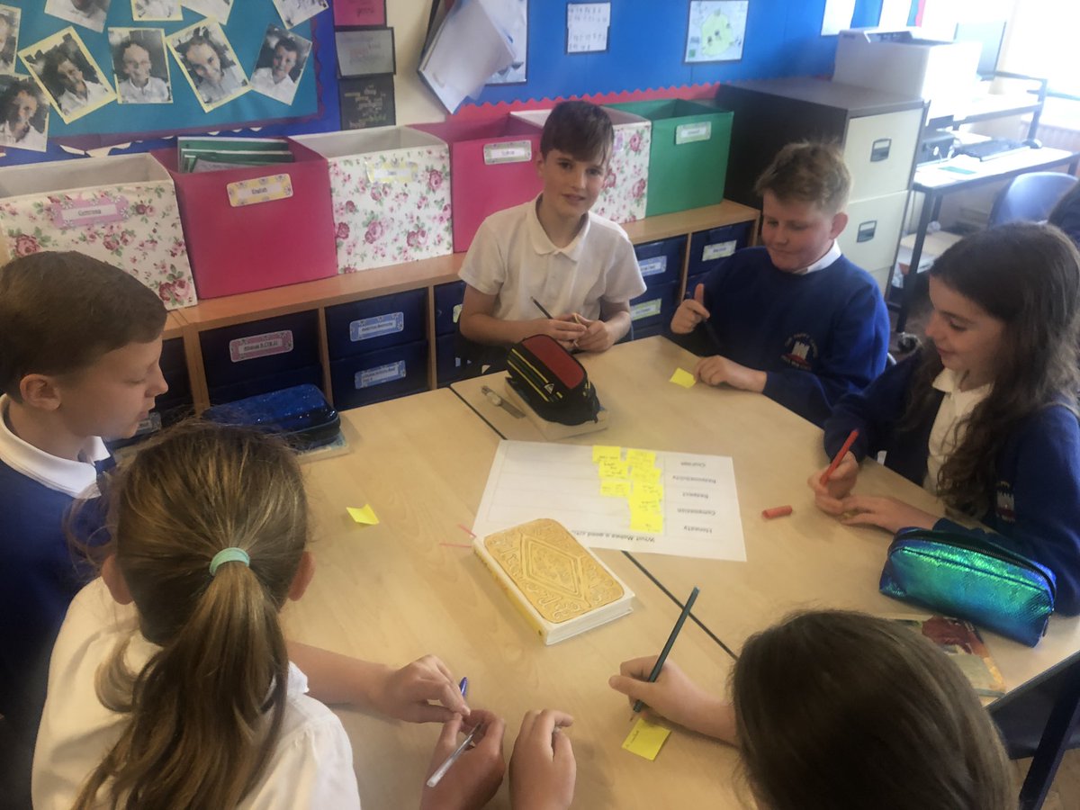 Year6BC's tweet image. First lesson of the GOT Project (Getting on Together) - What makes a good citizen? #6LD