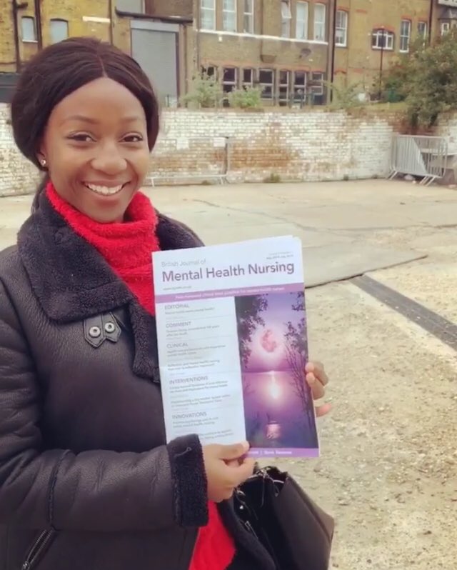 Stef_MHNurse's tweet image. Huge congratulations to our deputy manager Deborah on getting her literature review published in the British Journal of Mental Health Nursing!! 🙌🏻@SWLSTG #Proudmanager #TheLotusAssessmentsuite @NDT_SWLSTG