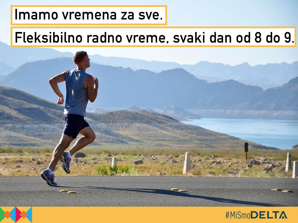 Delta_Holding's tweet photo. Kad je kišno i hladno, kao prošle nedelje, dobro dođe za onaj dodatni #snooze na telefonu i koji minut duže sna.
Danas, kada sija Sunce, koristimo ovaj benefit na najbolji način - treniramo jer imamo vremena za sve!
#deltaholding #mismodelta #radiudelti https://t.co/qzLMyY0OHx