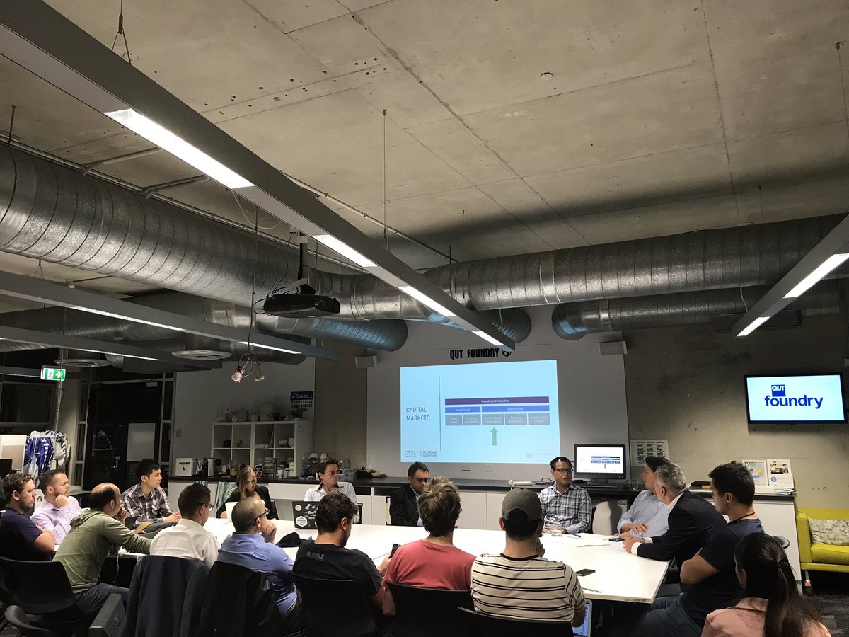 QUTEship's tweet photo. Does your #startup, #invention, or #research spin-out need #investment or #capitalraising for R&amp;D, tests, to get to market or #grow  fast? @tmthyh &amp; Ben of @QUTCEA &amp; @MCRlaw helped innovators &amp; entrepreneurs @qutfoundry learn more about #investment.👌Thanks guys🙌👍#ideaslaunched https://t.co/OTI9gxnsGO