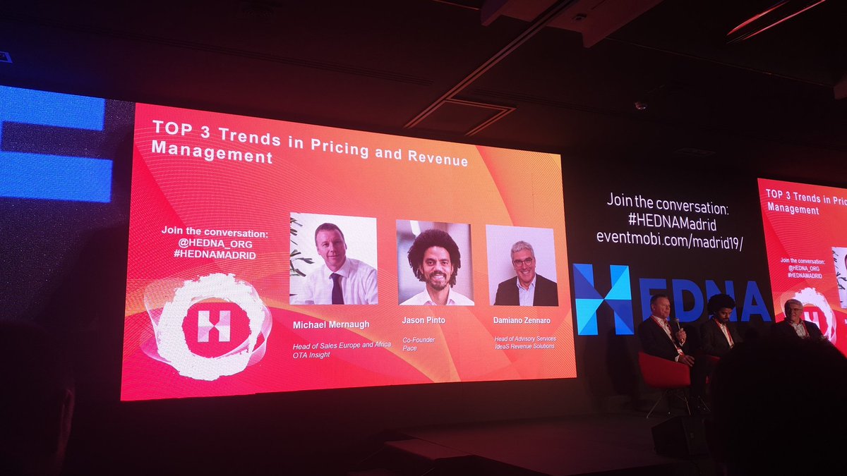 MadsenKayla's tweet photo. Business analytics is the MOST important technology to invest in in 2019!
#hotels #traveltrends #BusinessIntelligence #disribution #revenuemanagement
#HEDNAMadrid https://t.co/t8CNYW8yPe