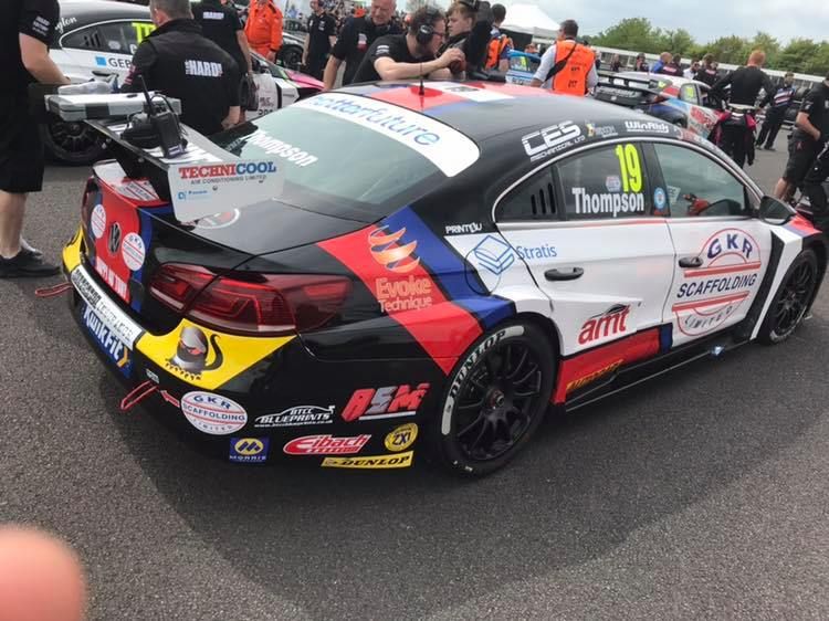 ProDrivers1's tweet photo. A tough day for @BTMotorsport this past weekend in the @BTCC chasing all day after picking up some grass in Race 1 caused some overheating issues. Your time will come! https://t.co/0OHo8TqB72