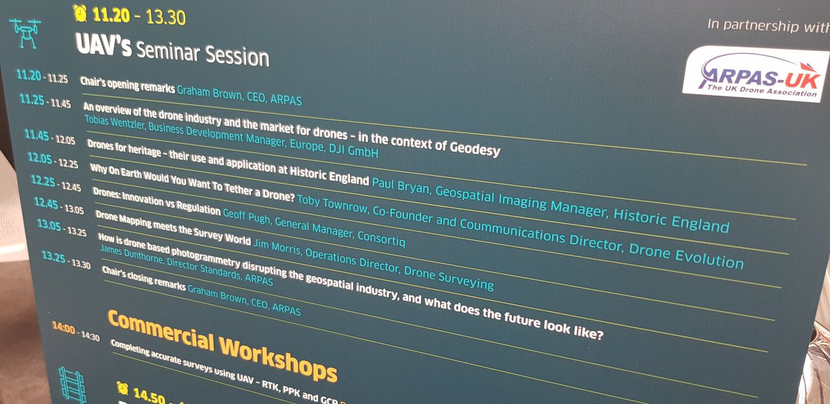 DronEvolutionUK's tweet image. Here @GEOBusinessShow today to talk about #tethereddrones