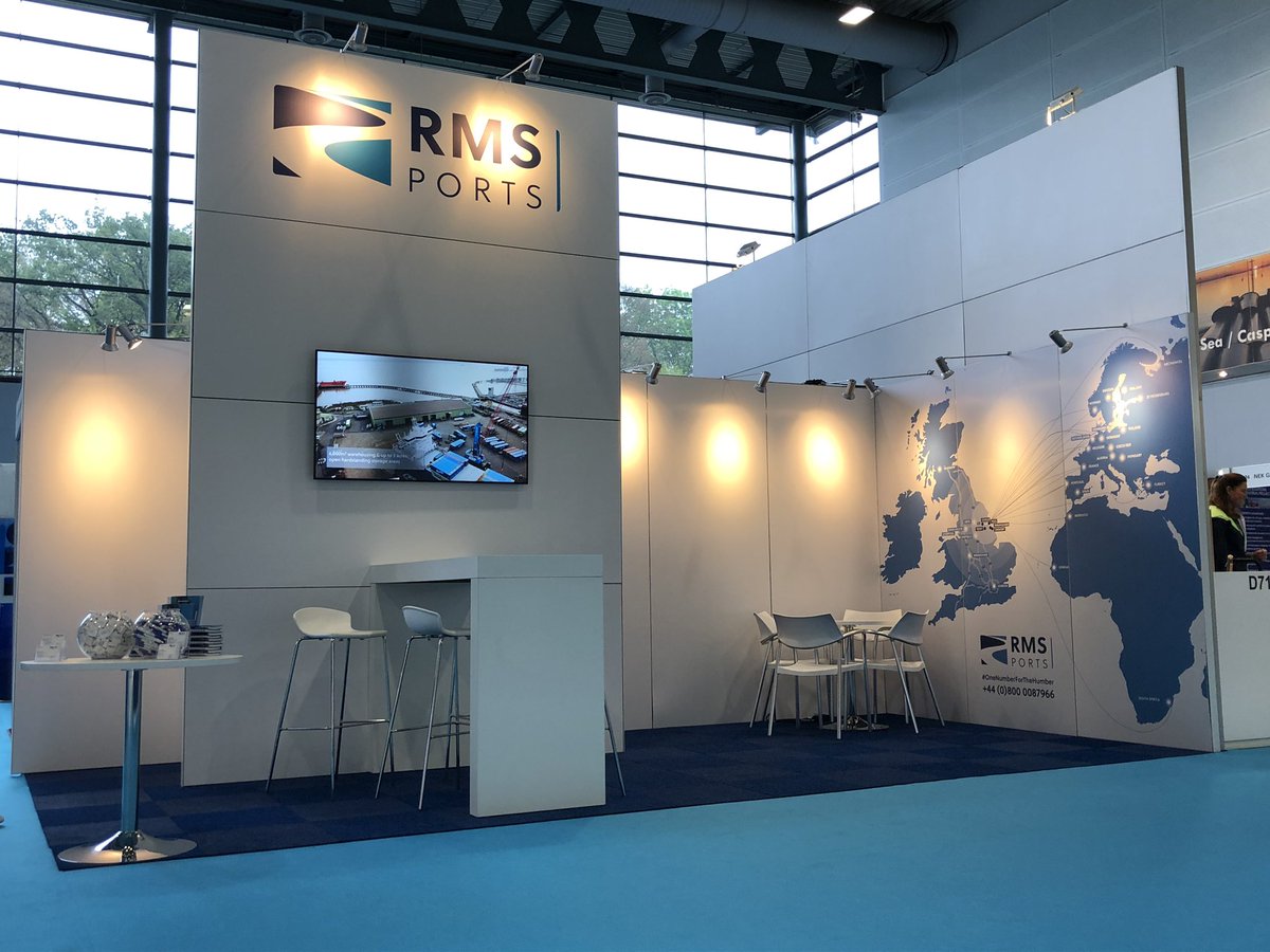 RMSHumberPorts's tweet photo. #bbeu2019 ready @Break_Bulk #OneNumberForTheHumber come and see us in Hall 6 https://t.co/dAOZocVRPE
