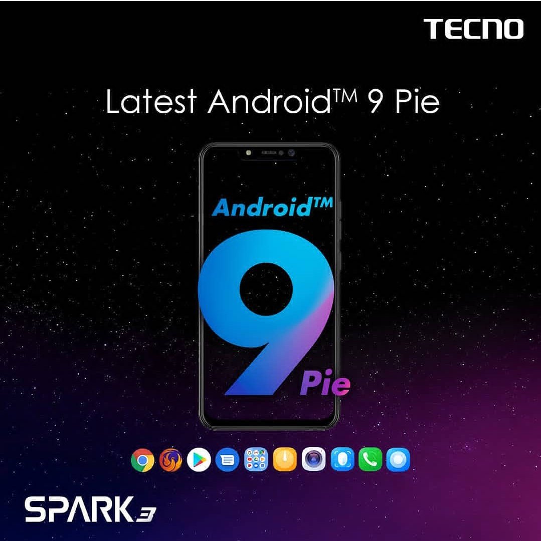 TECNOMobileRW's tweet photo. Do you know that #Spark3 has a latest Android 9Pie?
It is on 98,000Rwf only😊.
#TimeToLightUpRw
#TECNOMobileRwanda https://t.co/oukttXRnxQ