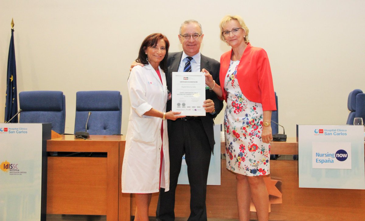 juancarjuan13's tweet photo. El #HospitalClinicoSanCarlos, comprometido con la excelencia en cuidados, acaba de conseguir una nueva re acreditación. Enhorabuena a todos los profesionales de enfermería.
#somosclinico https://t.co/hXZkvuAF5Z