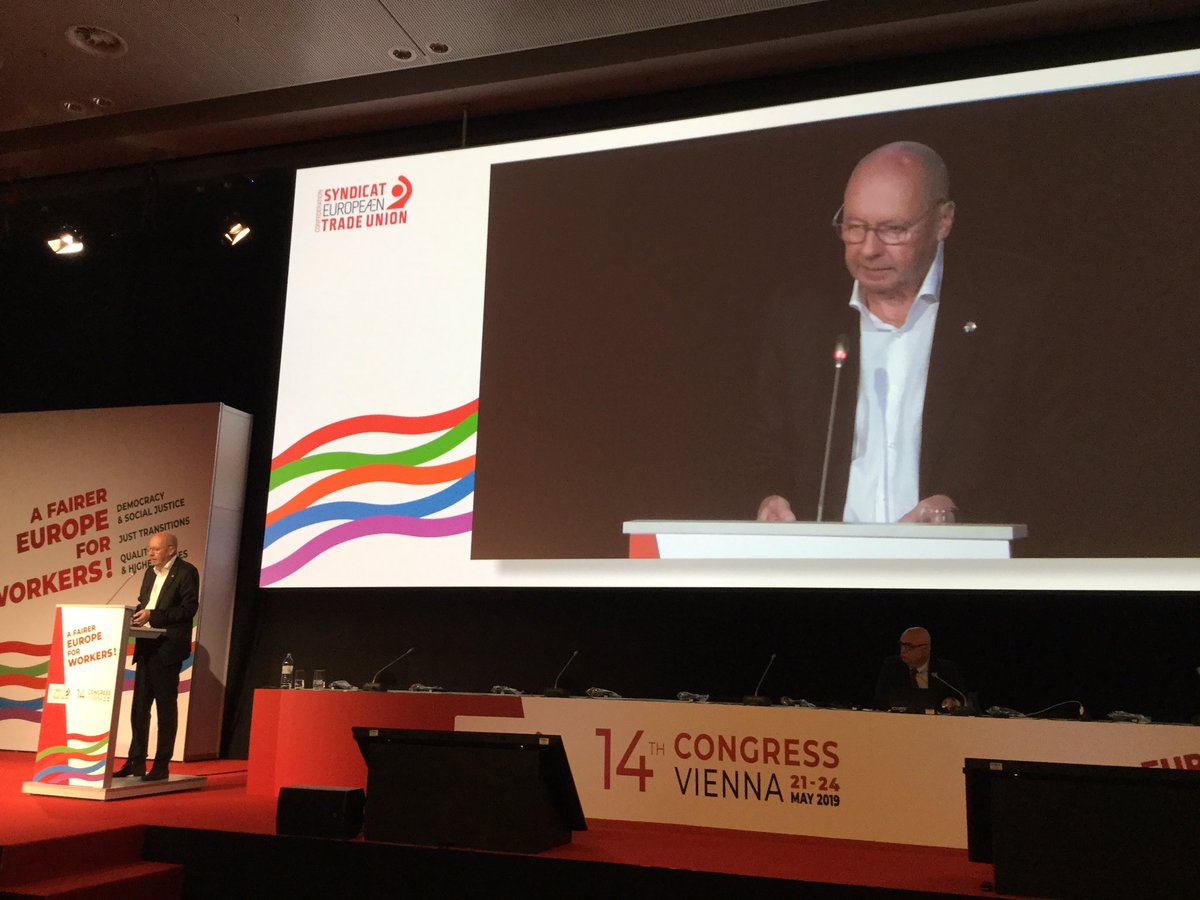 EUROPEAN TRADE UNIONS (@etuc_ces) on Twitter photo #ETUC19 <a href="/etuc_ces/">EUROPEAN TRADE UNIONS</a> MEP Thomas Händel <a href="/thaendel/">Thomas Händel</a> : Much depends on how next generation of #EU parlementarians is willing & able to defend the European idea, fight for a #SocialEurope & complete the Social Pillar #EPSR #EUelections2019 <a href="/Europarl_EN/">European Parliament</a> #ETUC19 <a href="/etuc_ces/">EUROPEAN TRADE UNIONS</a> MEP Thomas Händel <a href="/thaendel/">Thomas Händel</a> : Much depends on how next generation of #EU parlementarians is willing & able to defend the European idea, fight for a #SocialEurope & complete the Social Pillar #EPSR #EUelections2019 <a href="/Europarl_EN/">European Parliament</a>