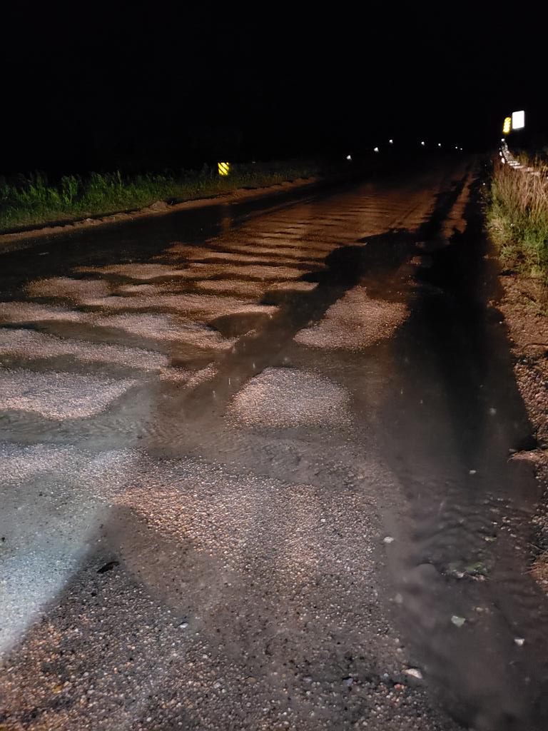 Watching the conditions near the bridge over the Little Arkansas River at 109th and Ridge Rd in Valley Center. Possible flooding concerns in this area as morning continues.