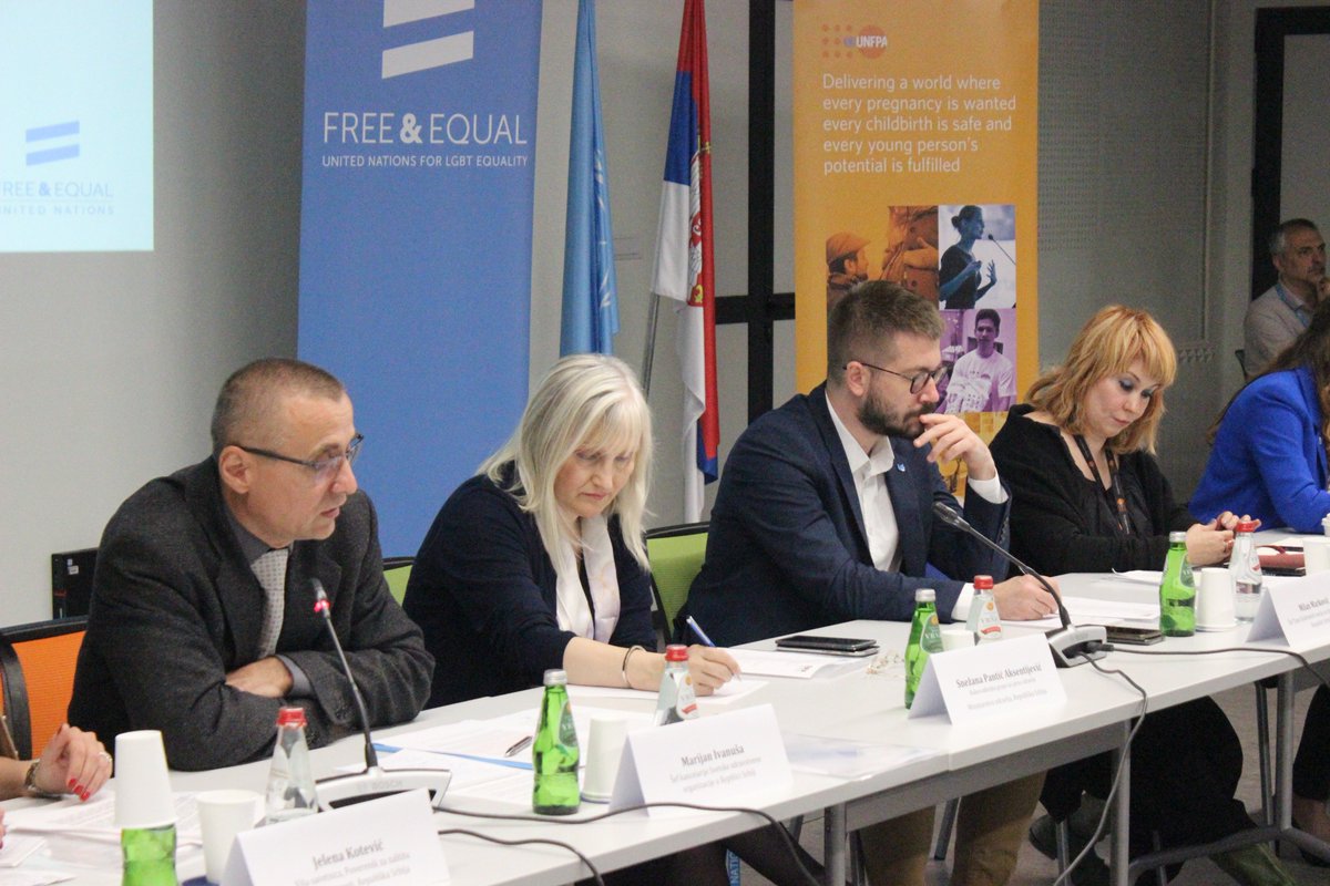 UNSerbia's tweet photo. Ove nedelje se na 🌍Zdravstvenoj skupstini 🇺🇳 transrodnost uklanja sa liste mentalnih oboljenja što će biti korak dalje u ostvarivanju prava 🏳️‍🌈transrodnih osoba širom 🌍, ali i u 🇷🇸.Tim povodom, u toku su konsultacije za predstavnike svih relevantih sektora. #ICD11 #DEPATH https://t.co/vjbAyHxGwt