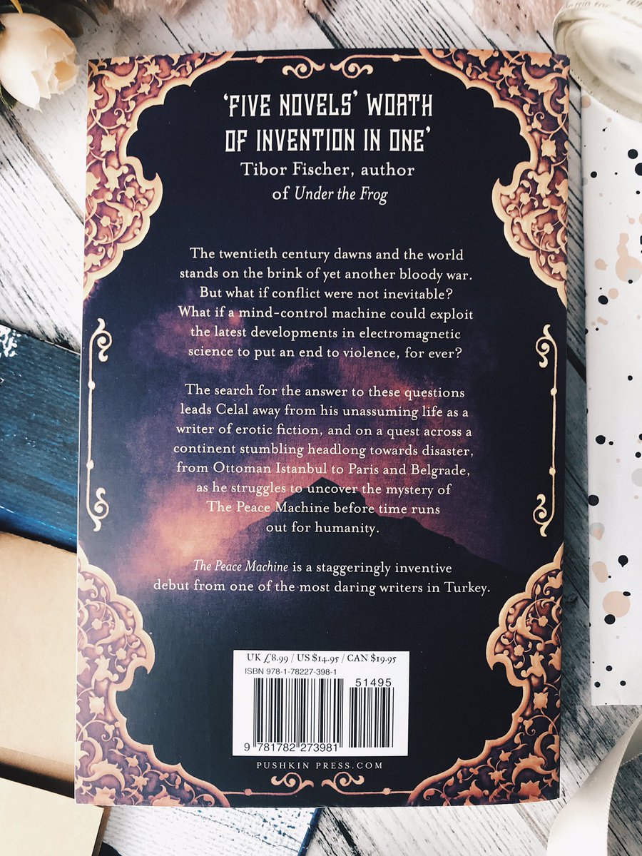 sissireads's tweet photo. “We’ll create a machine. A peace machine that will put an end to all wars.“
This sounds so intriguing! Thank you so much @tabithapelly @PushkinPress for gifting me this copy of #thepeacemachine by Özgür Mumcu! Out May 30!🙌🏼🙌🏼🙌🏼 https://t.co/TKRRMlHDV4
