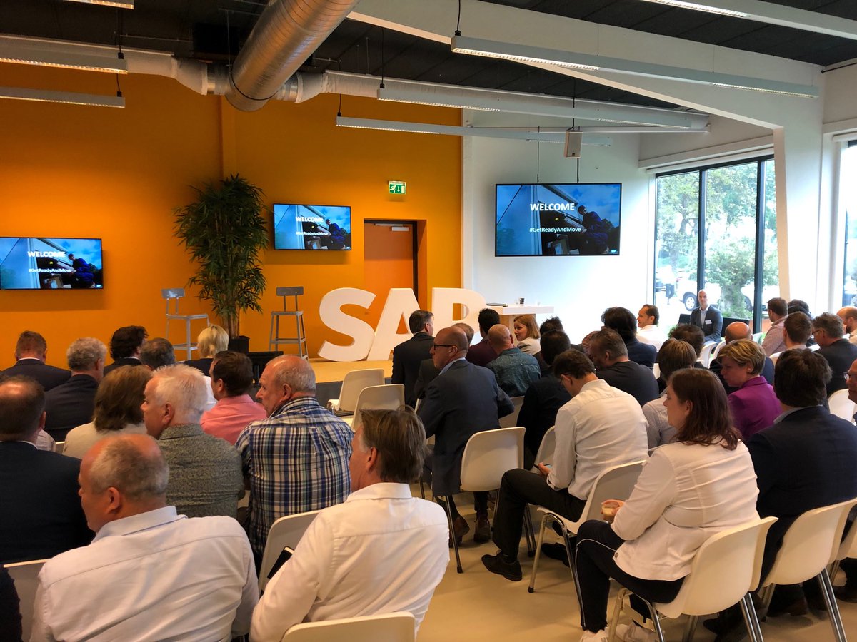 gerddanner's tweet photo. Discussing with 150 customers and partners how SAP technology supports moving to and innovating around SAP S4 in a fast and efficient way #getreadyandmove https://t.co/Iptr1EwBEL