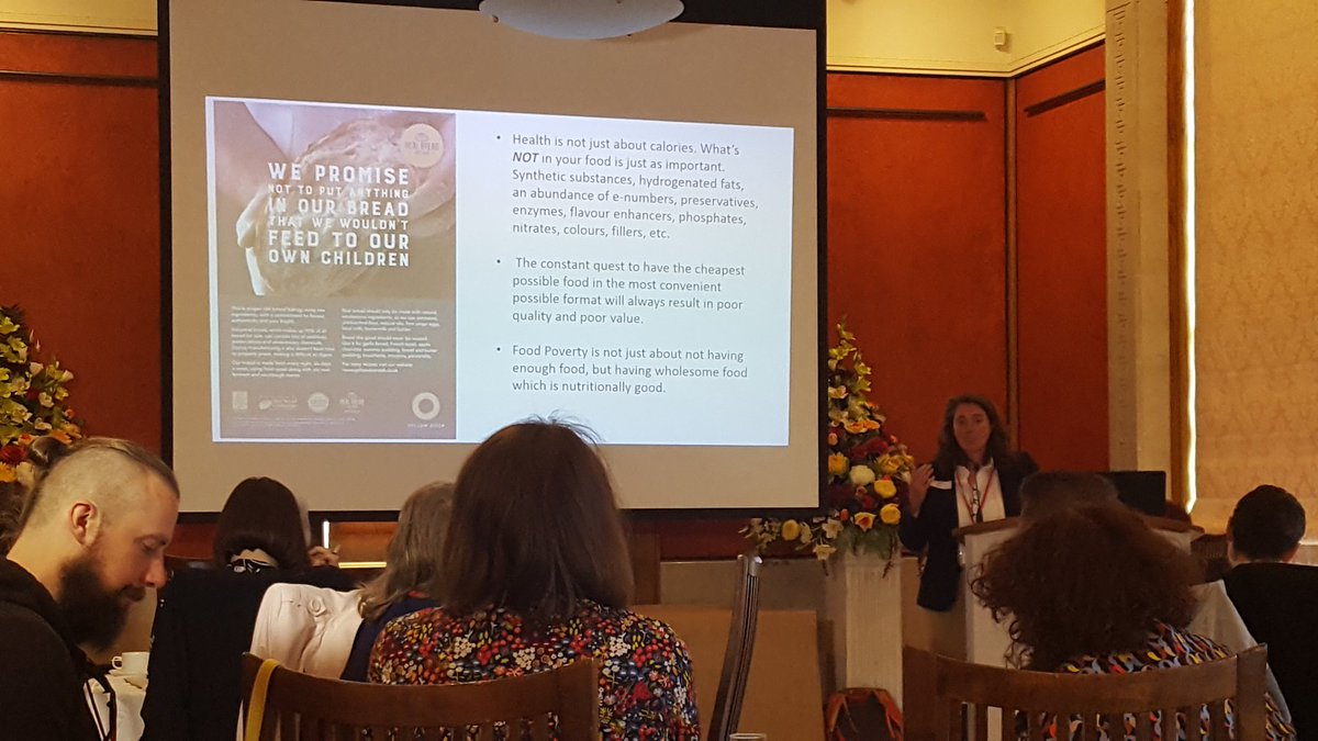sharonithink's tweet photo. Listening to @JillyDougan at Food, Health &amp; Wellbeing- Building a sustainable food movement in NI #sustainablefoodcities https://t.co/1VxwxYrkXE
