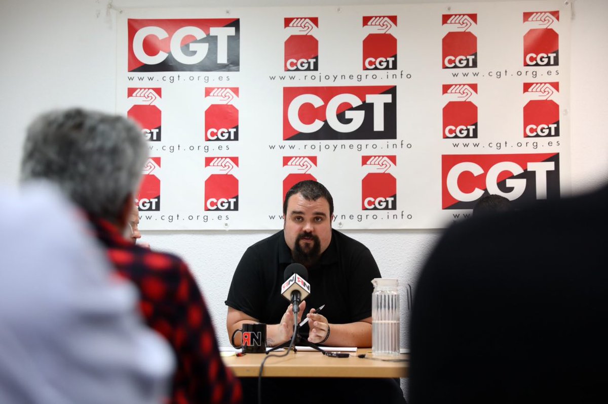 "Están muriendo personas trabajadoras en muchos sectores. Para <a href="/CGT/">CGT</a> la salud está por encima de todo. Acabaremos en la calle y llegaremos hasta donde tengamos que llegar". Miguel Fabrique (S° Gral. @cgtmetal).