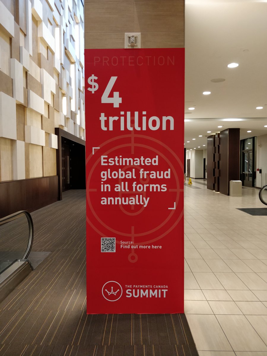 Nethone_'s tweet photo. Trivia of the day: $4 trillion is the estimated global fraud in all forms annually via #PayCanSUMMIT
@thesummit in Toronto was a great place to meet, discuss, and challenge old #FraudPrevention methods. Thank you all for the talks and meetups!
#KnowYourUsers https://t.co/r2hAhzaRQ7