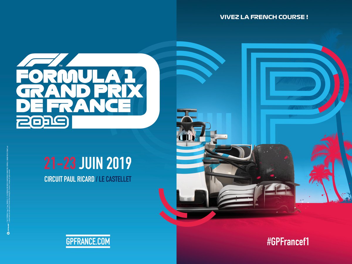 A l’occasion de la 60ème édition du <a href="/GPFranceF1/">Grand Prix de France F1</a>, je vous propose de gagner votre Pass 3 jours sur le Circuit Paul Ricard ! 🇨🇵
Vous pouvez vous rendre au Castellet les 21, 22 et 23 Juin ? Alors il vous suffit de RT ce Tweet et le gagnant sera tiré au sort. Bonne chance à tous ! 🤞