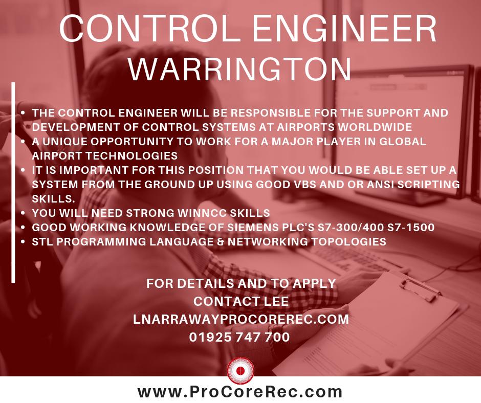 ProcorerecLTD's tweet photo. *JOB ALERT*
unique opportunity to work for one of the few companies globally offering end-to-end solutions in airport technologies
https://t.co/OalM1Re2Cs for info and to apply!
#controlengineer #engineeringuk #engineeringjobs #wincc #simatics #ukjobs #warringtonjobs #network https://t.co/LchTq5EA3G
