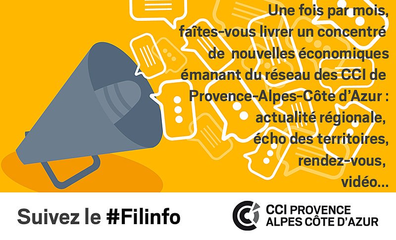 cci_paca's tweet image. Que dîtes-vous d'une #newsletter riche en #MardiConseil ? 📥Cliquez sur le #Filinfo de mai : actu régionale📢 #TeamFranceExport #EconomieCirculaire #Interessement #Canada #emploi #investisseurs #territoires ... 🔗
paca.cci.fr/newsletter/arc…
