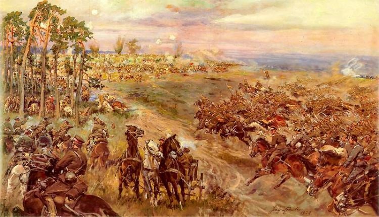 JarekJarek01's tweet photo. Jerzy Kossak 🇵🇱
"Bitwa Pod Komarowem"🖌️🎨
#Tryptyk https://t.co/ucBdSI0YQB