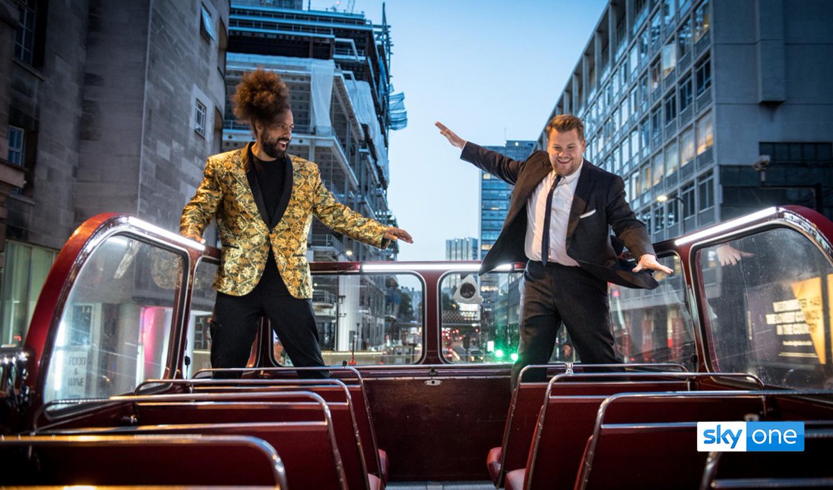 skytv's tweet photo. WOW. That’s not a list, it’s A-LIST. The line-up for @JKCorden’s @latelateshow London specials is 🔥⬇️ 18-21 June 

⭐️ @tomhanks @SophieT @LittleMix @simonpegg @chrishemsworth @jes_chastain @IanMcKellen @GillianA ⭐️ https://t.co/0aTIYHOLMY