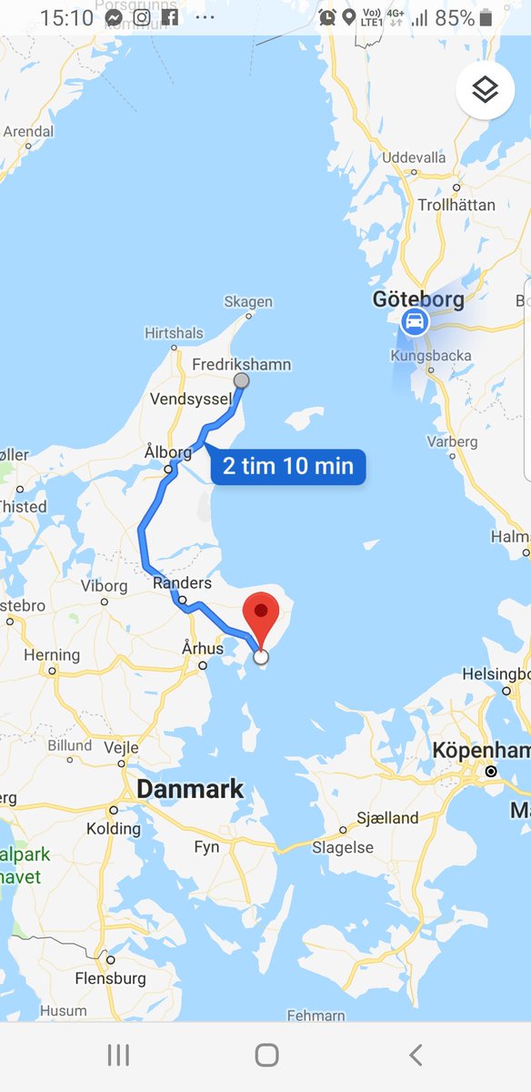 RektorAnneli_VS's tweet photo. Snart ombordstigning på färjan till Frerikshamn. Åker med #årskurs5 på #skolresa till Danmark till vår vän- #skola Syddjurs skola på Jylland. Tradition för våra åk5 sen 18 år 🇩🇰👍🌞, första gången för mig 😁 #freinetmimer #lustattlära #rektor https://t.co/9J0Pne51rf