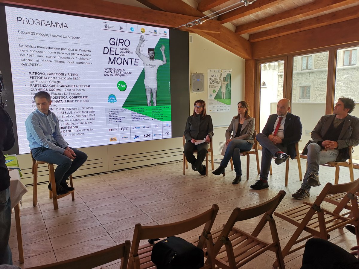 Sabato 25 maggio torna il Giro del Monte! Partenza ore 19 in Piazzale Lo Stradone 🇸🇲🏃‍♂️🏃‍♀️Tante le novità di questa edizione  #welnessweek
info iscrizioni <a href="/TrackandFieldSM/">Track&FieldSanMarino</a> tfsanmarino.com
