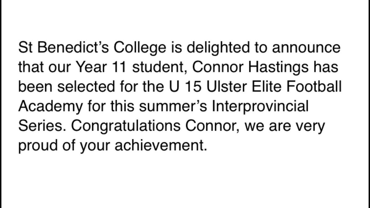 St.Benedict'sCollege tweet media